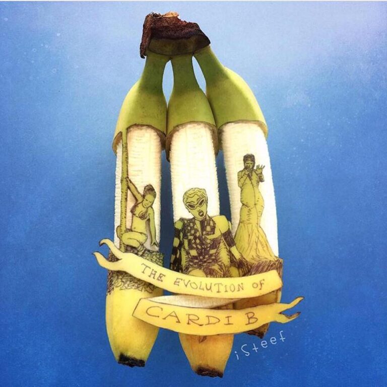 Card-B-Banana Art Work